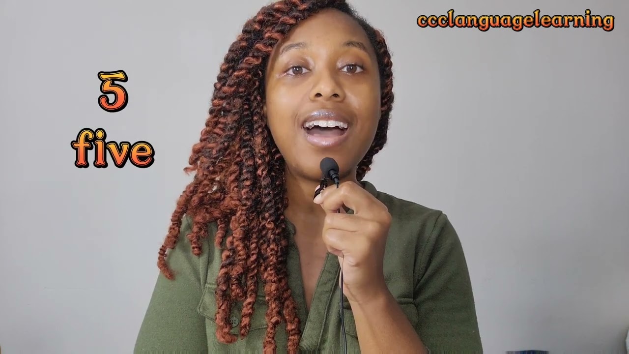 Numbers 1-20 in American English. Pronunciation & Listening Practice #english #speakenglishfluently