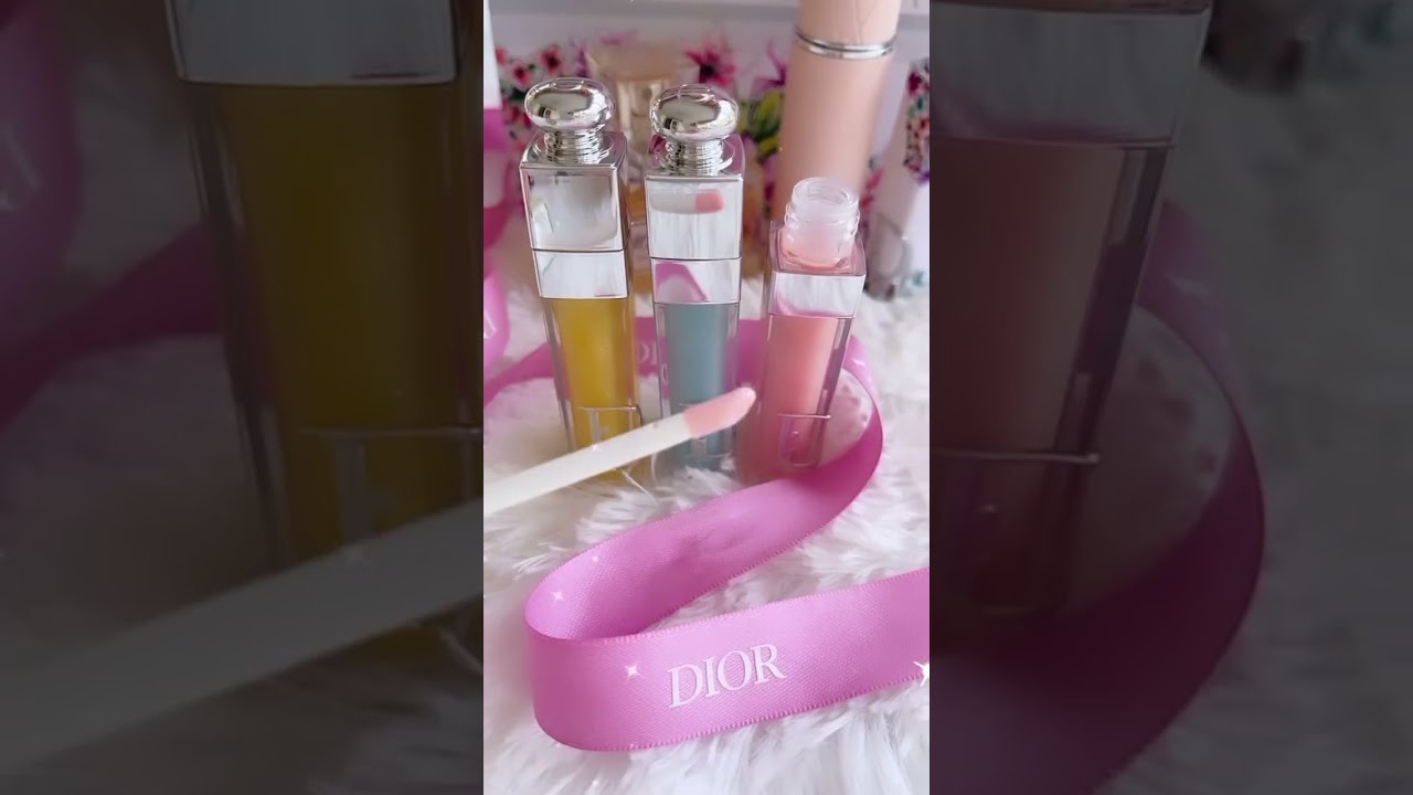 New DIOR ADDICT LIP MAXIMIZER Lip Plumping Gloss icy blue