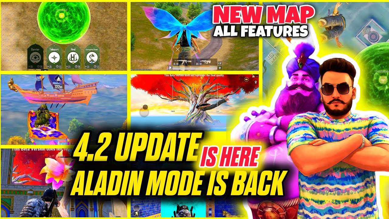 NEW 4.2 UPDATE & ALADIN MODE IS HERE IN PUBG & BGMI 😱 ALL FEATURES EXPLAINED