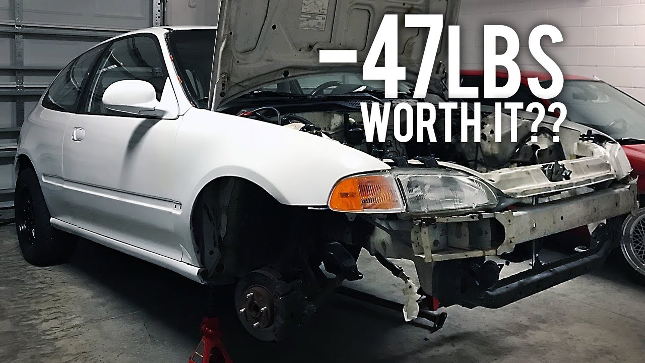 AC REMOVAL | WEIGHT REDUCTION | PROJECT CIVIC EG