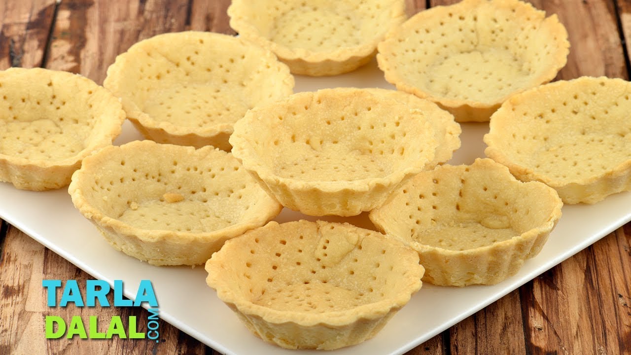 बिना अंडे का  टार्ट  | Tart recipe by Tarla Dalal
