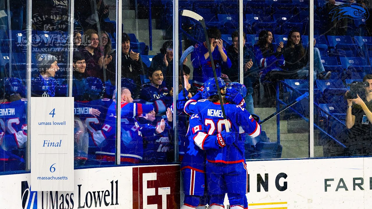 Ice Hockey | UMass Lowell vs Massachusetts Highlights (02.01.26)