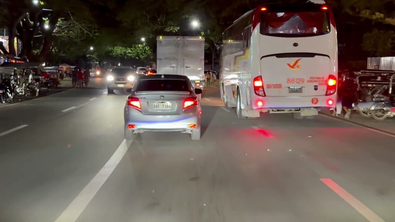 4K Drive Philippines 🇵🇭 从小镇到都市夜景｜Pagsanjan 到 BGC 夜驾｜4K