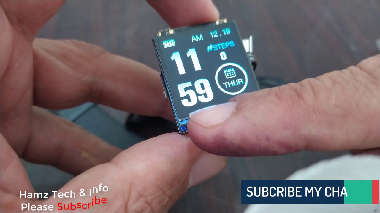D13 Smart watch - d13 smart bracelet & fitness track dissemble & review