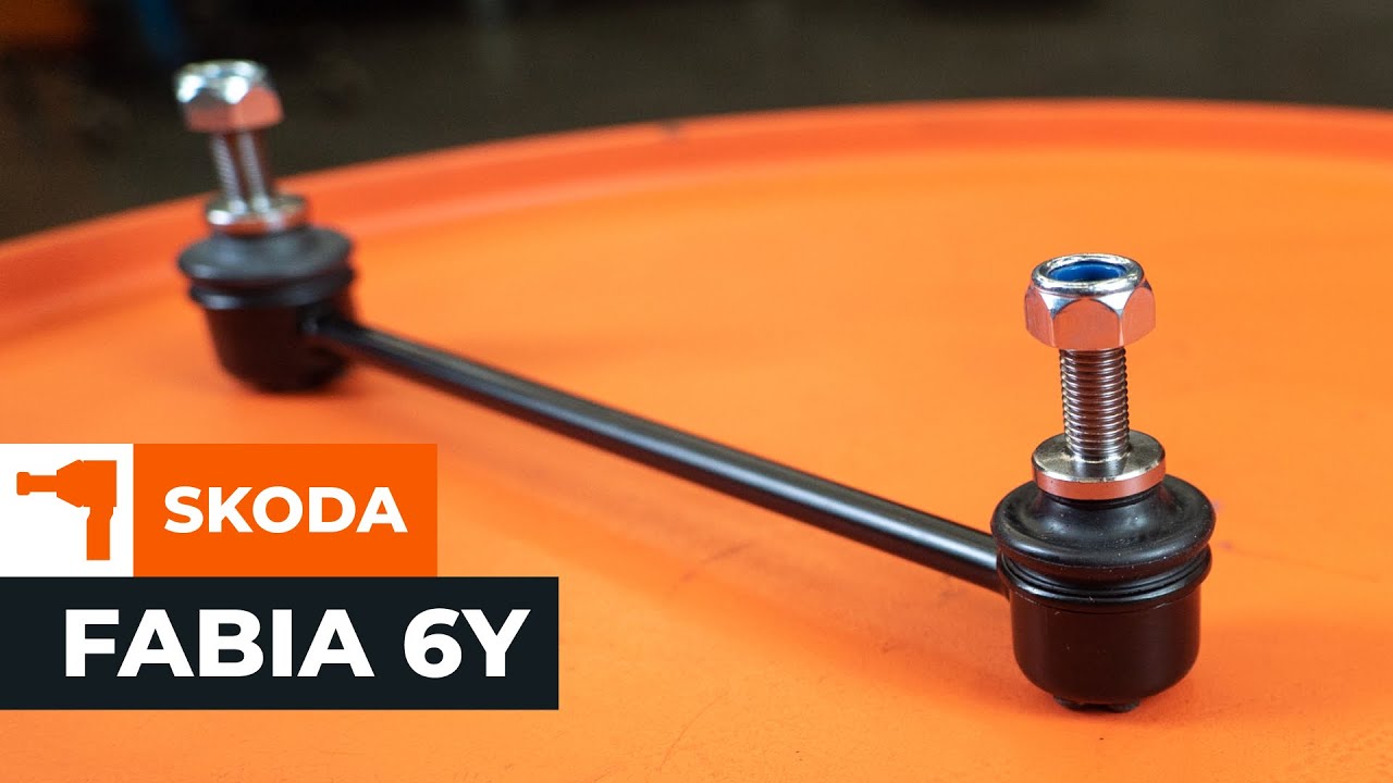 Vyměna tyčka stabilizátoru přední pro SKODA FABIA 6Y | Autodoc