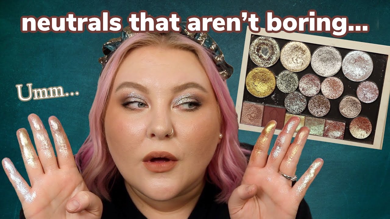 Elevated Neutrals: 18 of the BEST Textural, Sparkly, Unique Neutral Single Shadows!!