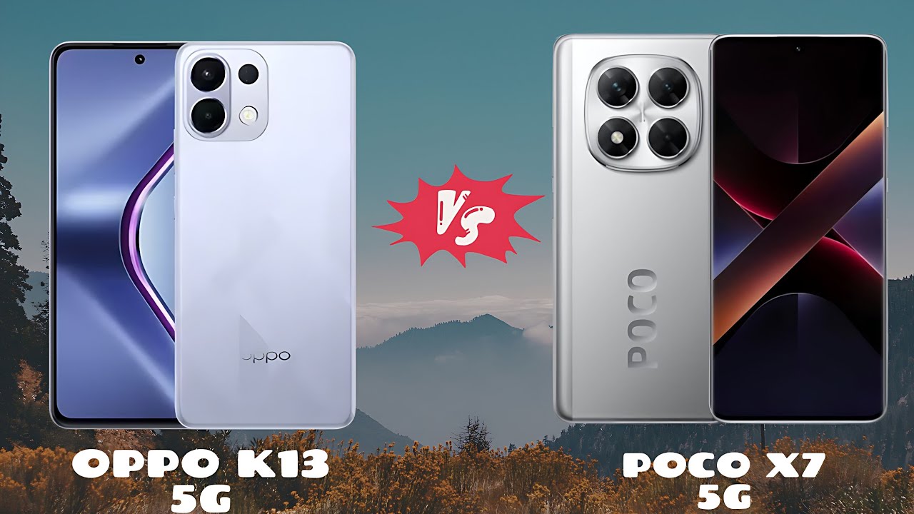 Oppo k13 Vs Poco X7 Full Comparison