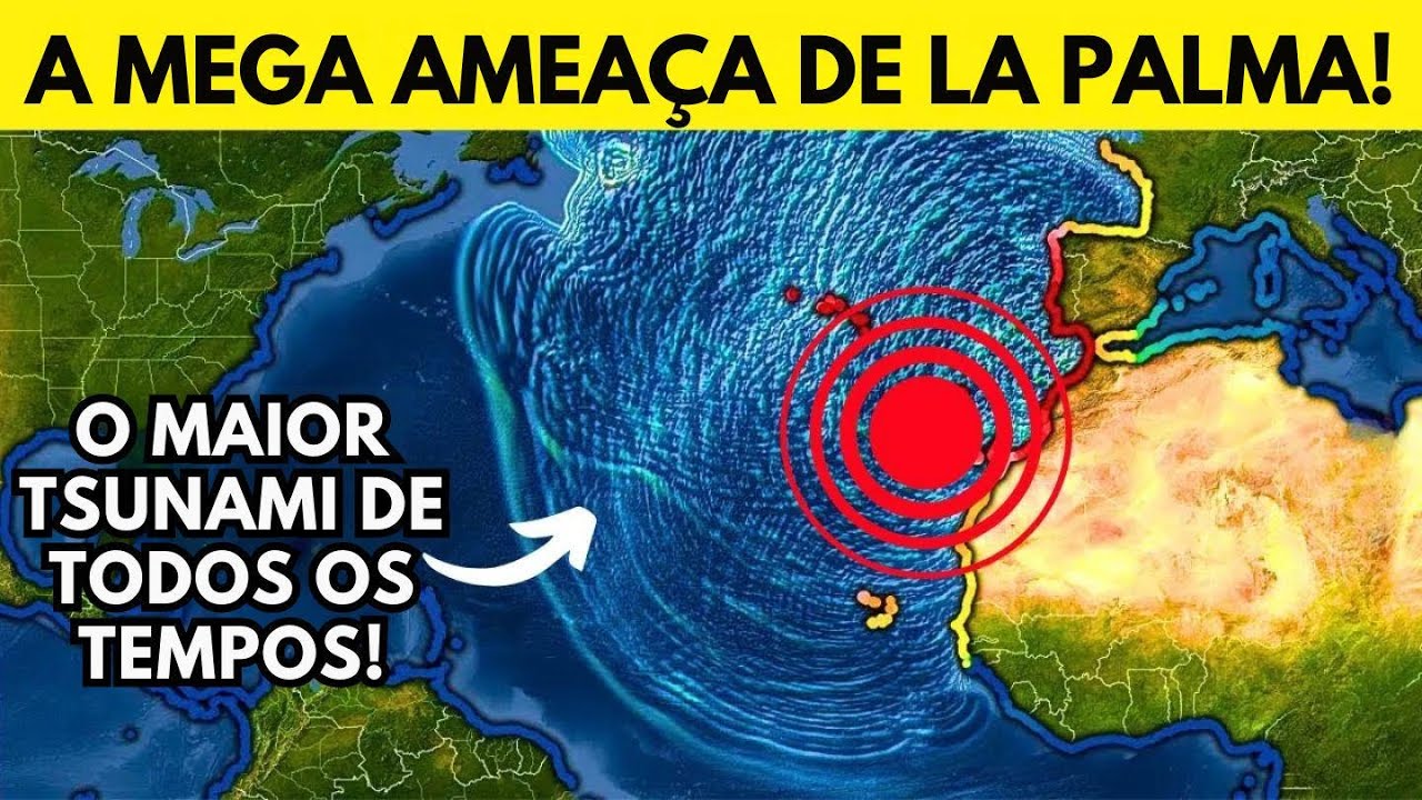 La Palma: A erupção que pode causar um mega tsunami no Atlântico