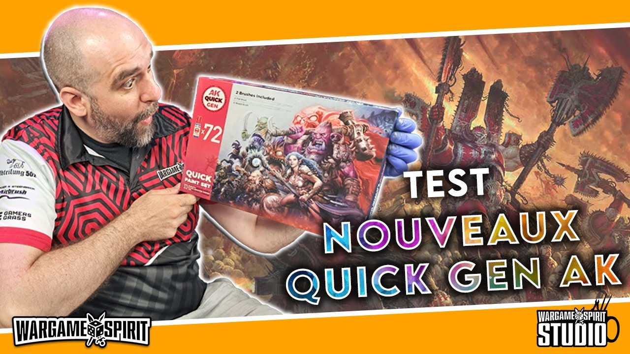 [TEST] - LA NOUVELLE GAMME AK QUICK GEN, avec Brice et Julien