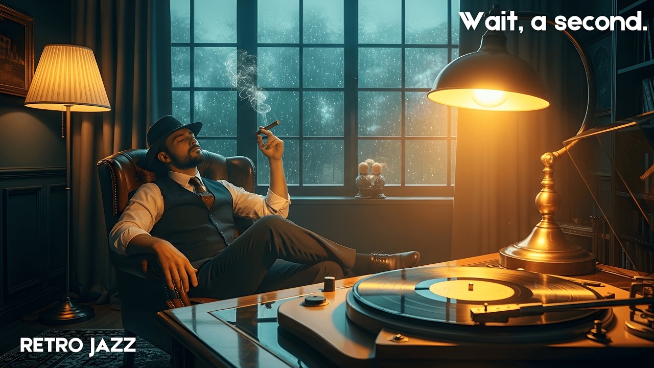The Scholar's Refrain | Late Night Retro Jazz Study Lounge