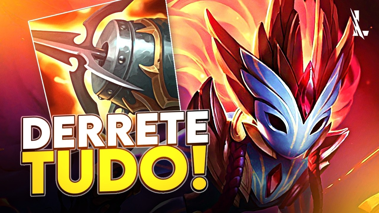 COMO DERRETER QUALQUER TANK: A NOVA BUILD DOS KINDRED | LoL Wild Rift