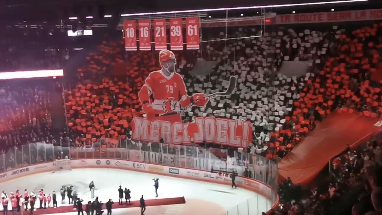 LHC - RETRAIT DU MAILLOT 79 DE JOEL GENAZZI - 23 JANVIER 2026