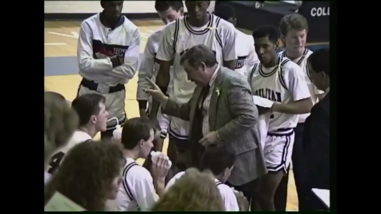 BWC - 1990-91 - Men's Basketball vs Langston