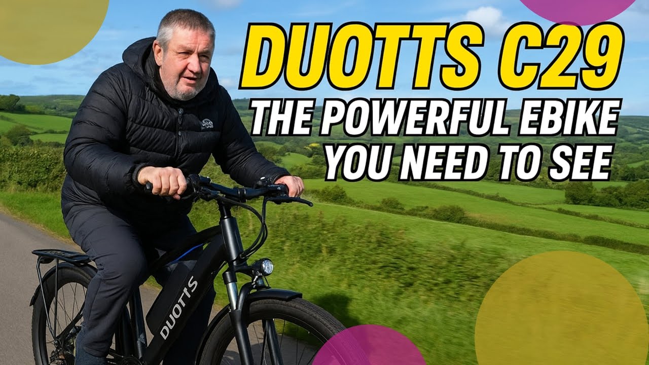 Duotts ​​C29 — МОЩНЫЙ электровелосипед, который вам стоит увидеть прямо сейчас