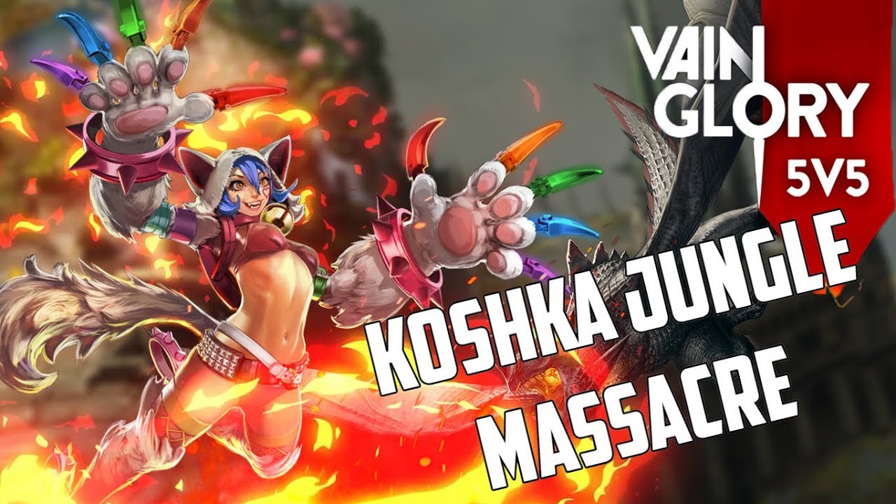 Vainglory 5v5 - CP Koshka Jungle *Massacre*
