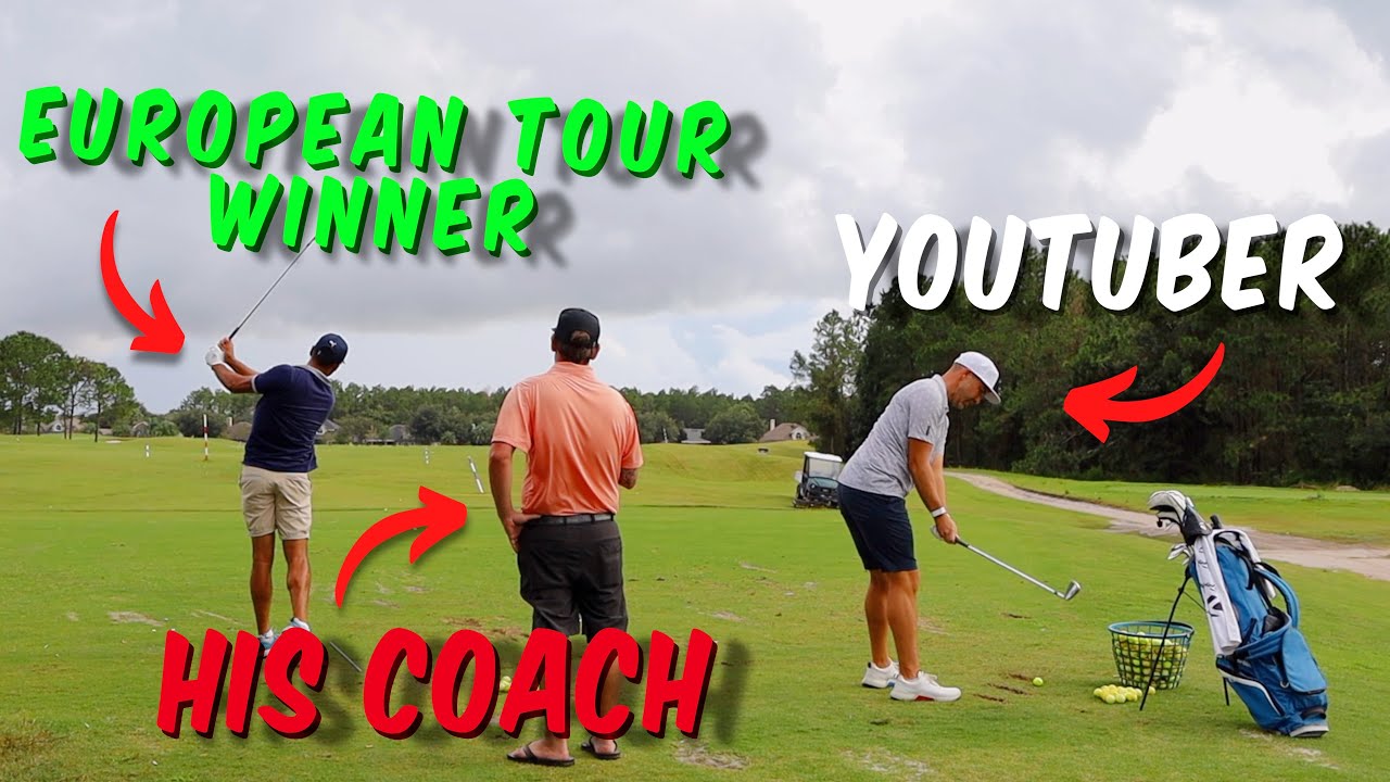 I Played & Practiced With European Tour WINNER Julian Suri