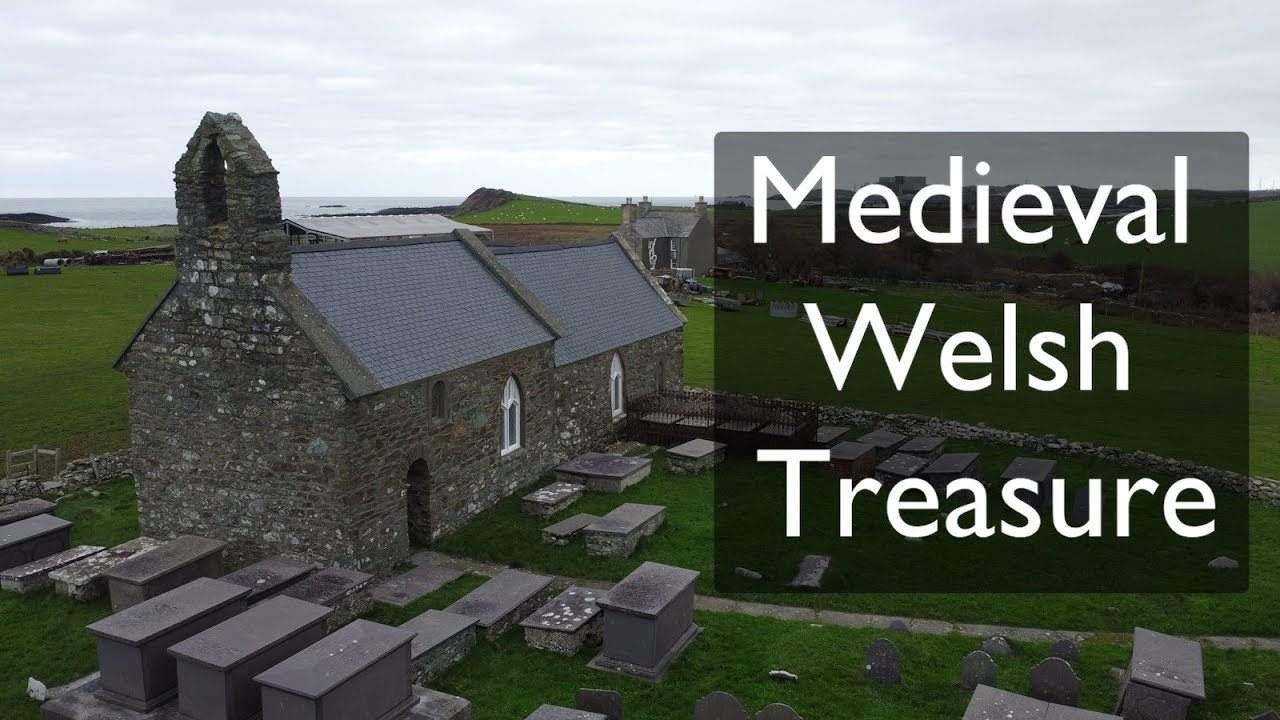 Medieval Welsh Treasure- St Rhydrys Church, Cemlyn Bay, Anglesey
