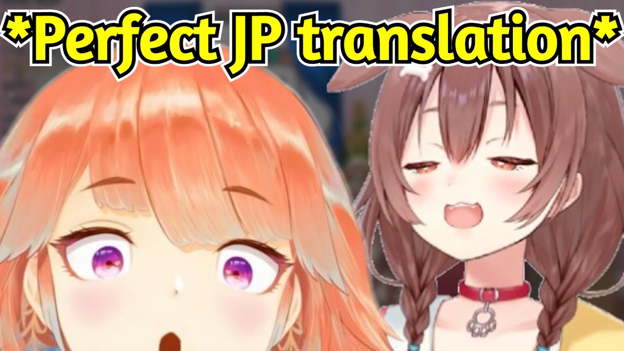 Kiara is Amazed By Korone's English Comprehension and Translation Skills [Hololive]