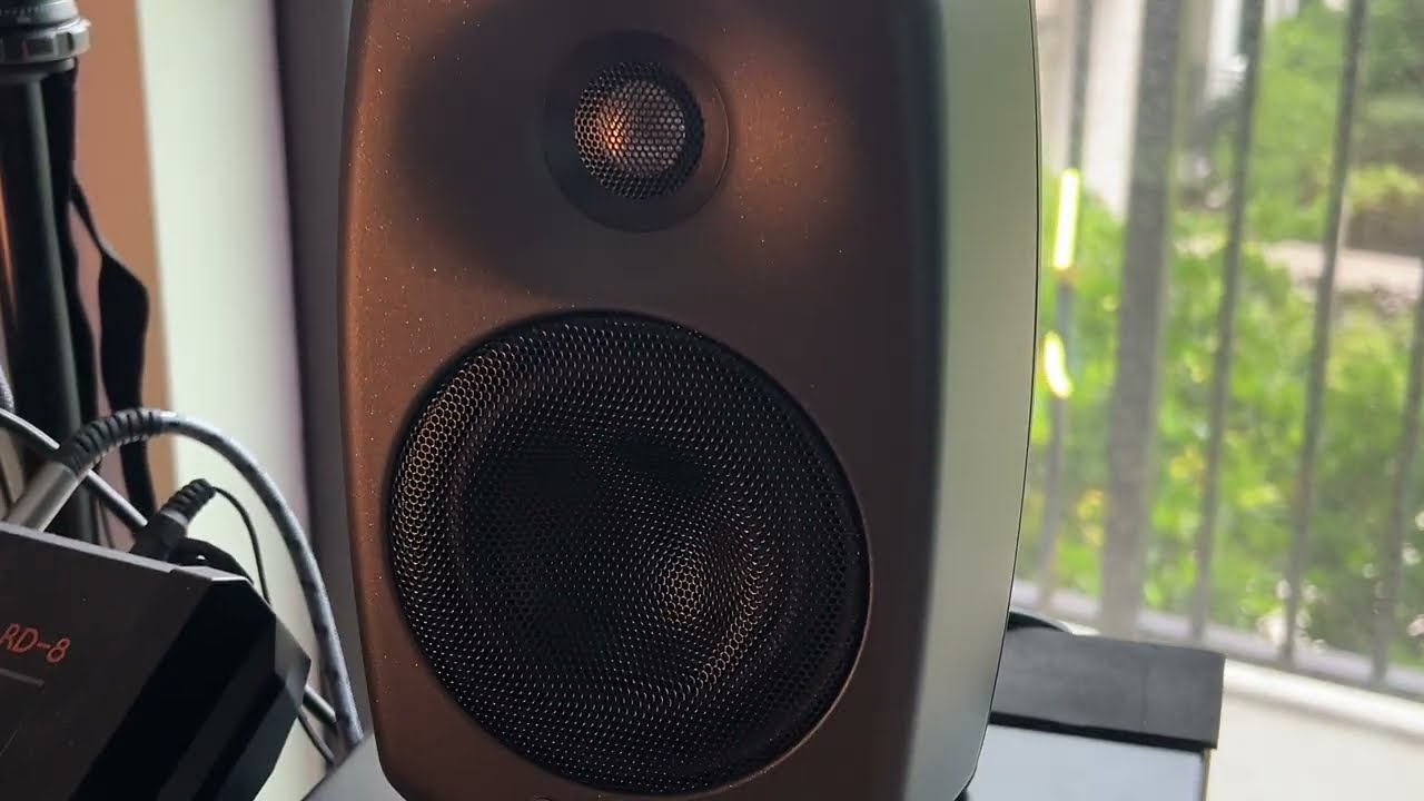Genelec 8020D Studio Monitor First Impression Review. And First track that I made on those
