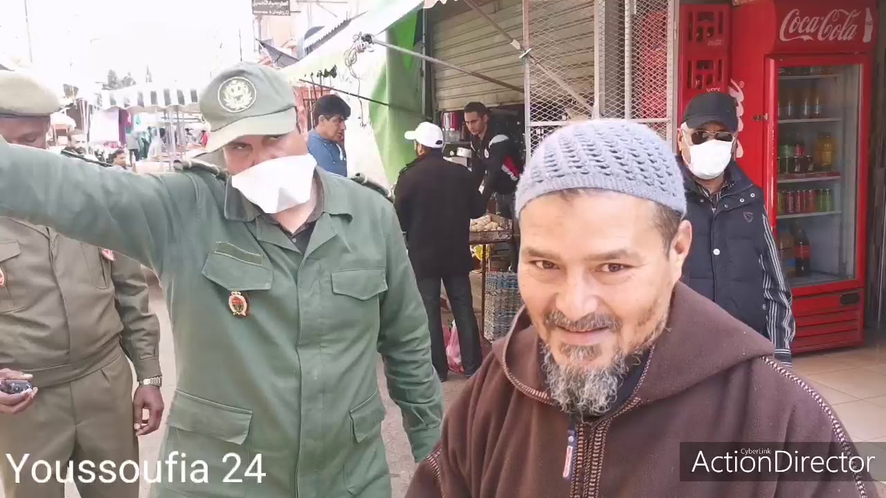 السلطة المحلية بقيادة المقاطعة 1 باليوسفية تشرف على عملية الحجر الصحي