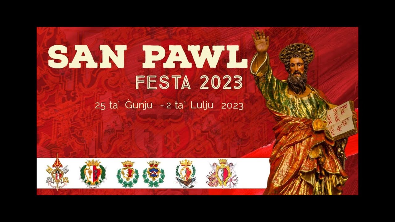 2023 Festa ta'San Pawl fir-Rabat. Hrug minn-Nicca tal-vara  26 ta' Gunju.