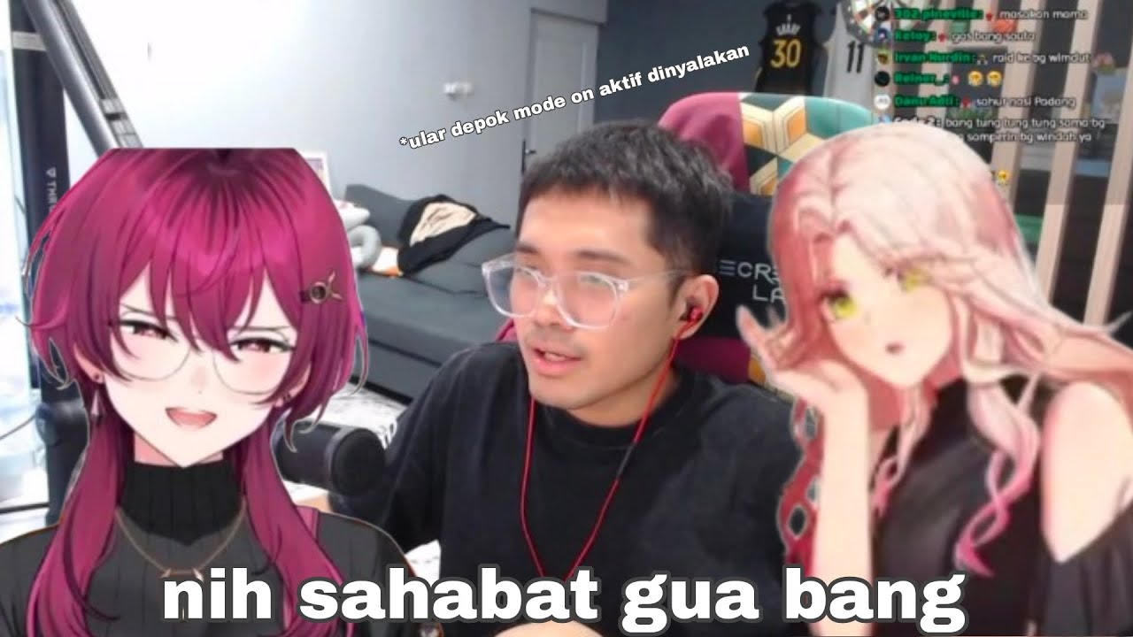 ndan silvia ngenalin tana nona jkt48v ke bang al, bang al langsung mode on aktif dinyalakan