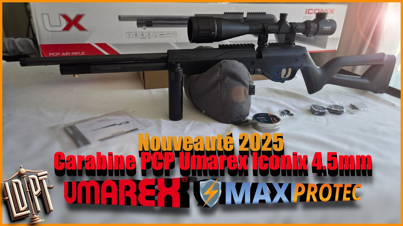 La carabine pcp la moins cher ! Umarex iconix 4.5mm Nouveauté 2025