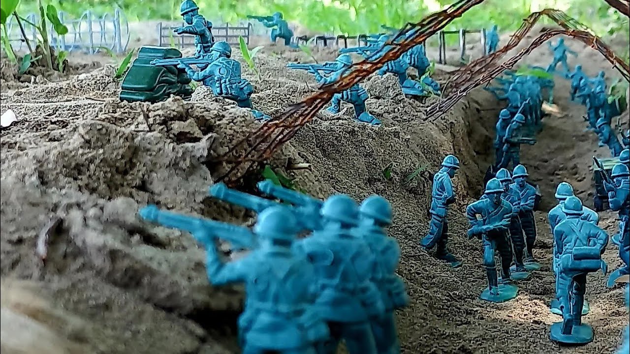 The Trench |plastic army men stopmotion war