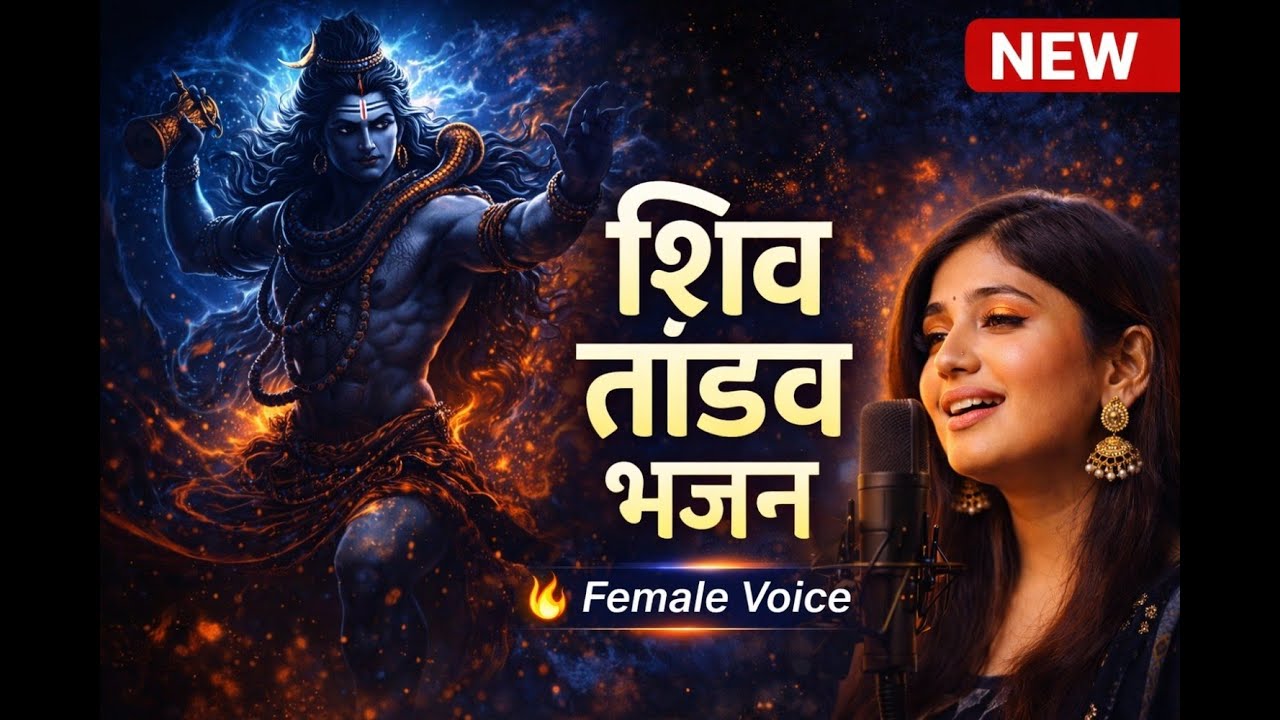 शिव तांडव भजन 🔱 | Mahadev Tandav | Powerful Shiv Bhajan | Female Voice