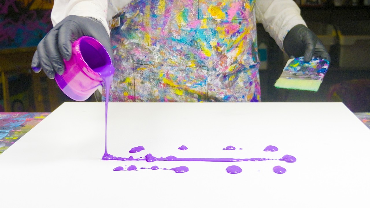 🌹 Create a Stunning Rose in Street Art Style | Acrylic Paint and Stencil Demo 🎨