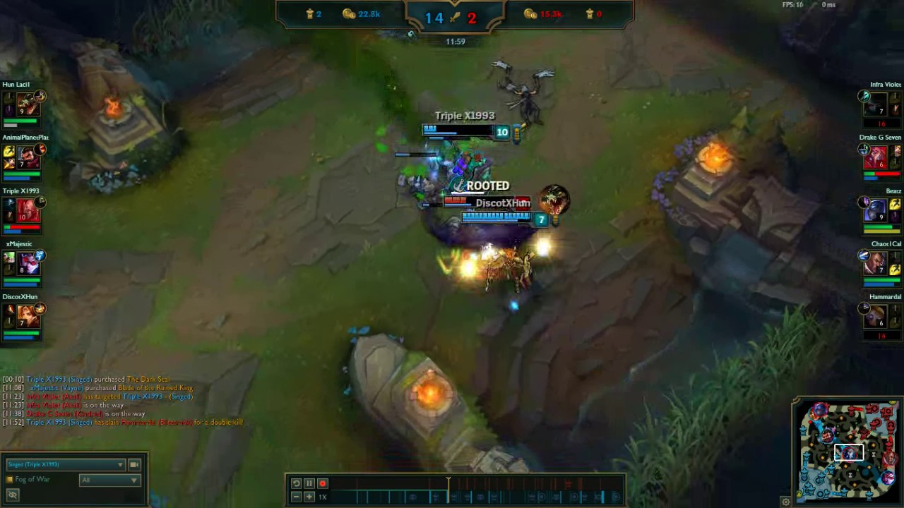 Leona in time !! xD