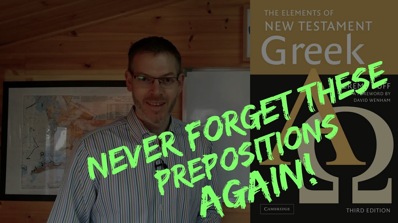 Duff, NT Greek, 4.2.3 Prepositions with two cases
