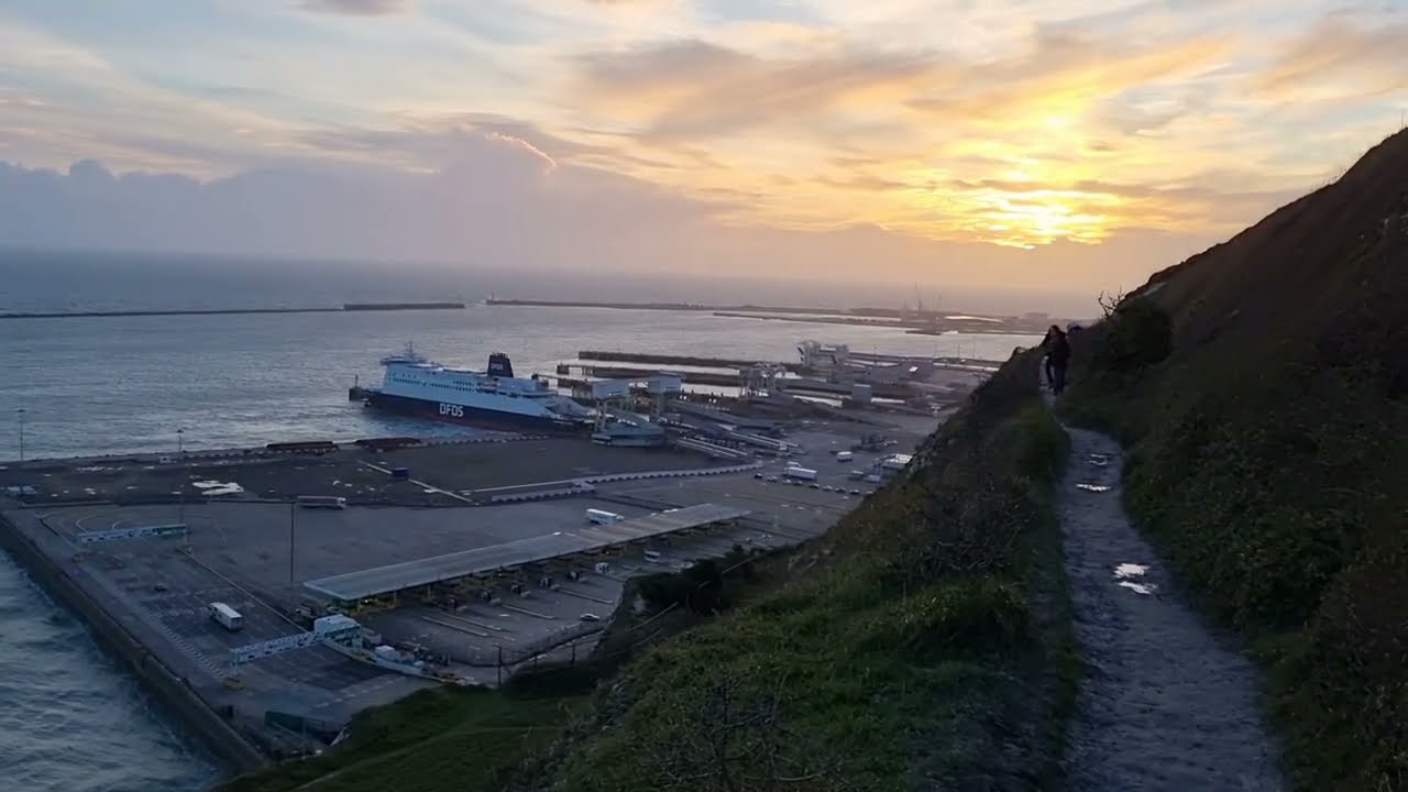Exploring White Cliffs of Dover, Kent UK