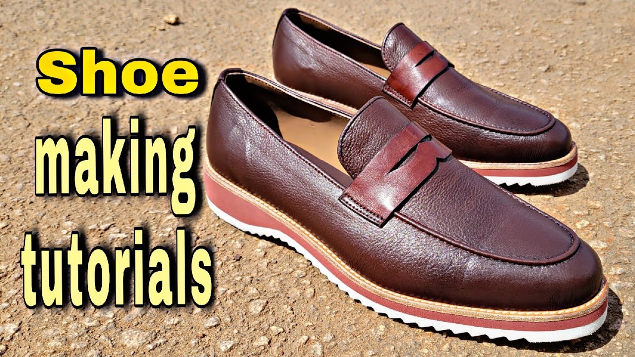How its made penny Loafer making |diy| how tomake shoe