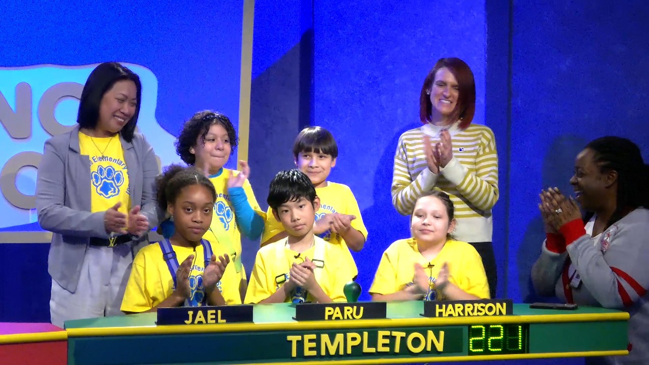 2025-26 Science Bowl Elementary Edition Kenilworth v Templeton