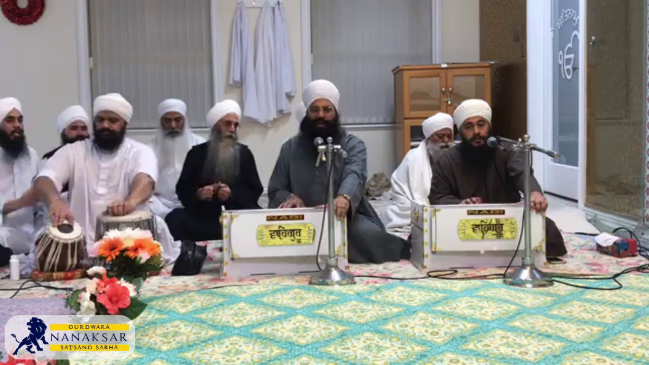 Tereyan Charna De Vich Maujan Ne Malka || Ragi Kashmir Singh Ji || Nanaksar Vancouver