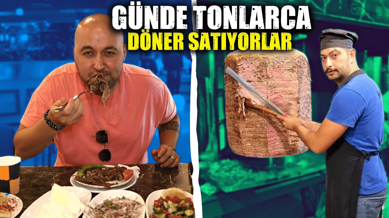 GÜNDE TONLARCA DÖNER SATIYOLAR! SİVASIN EN BÜYÜK DÖNERCİSİ!