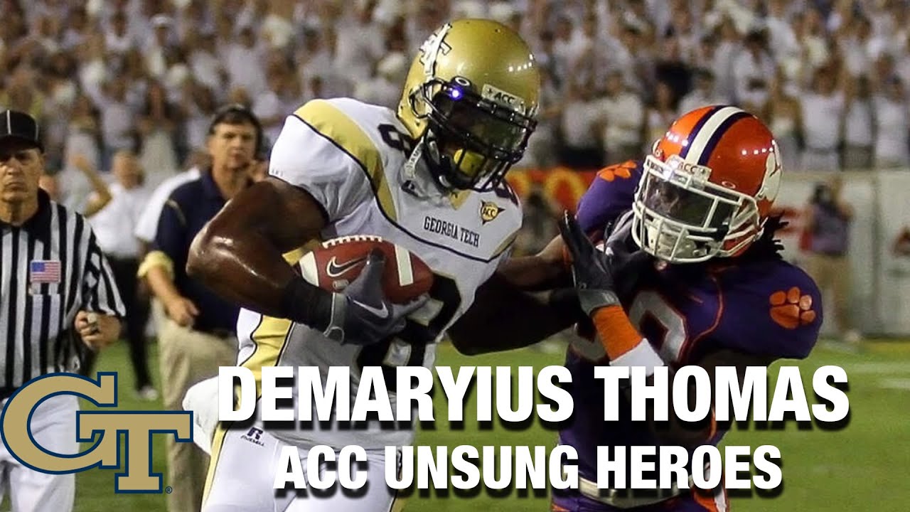 Georgia Tech WR Demaryius Thomas | ACC Unsung Heroes
