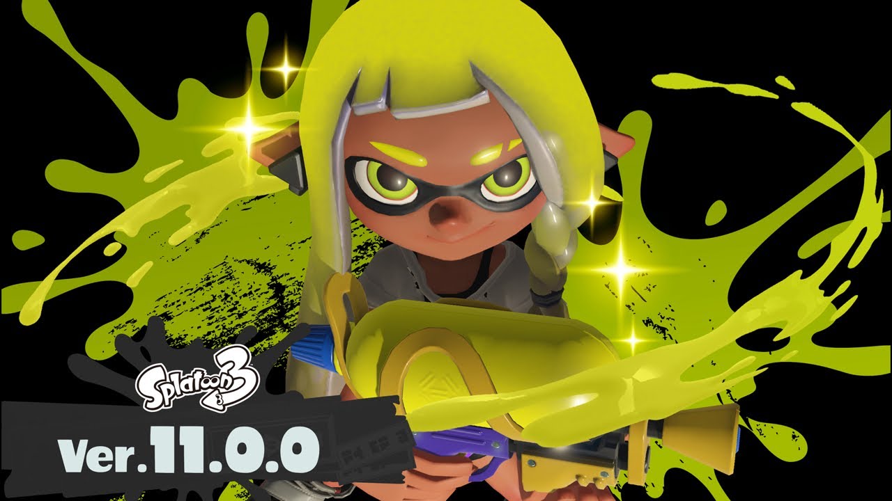 今日の朝アプデが来るらしいよ！！！【スプラトゥーン3】