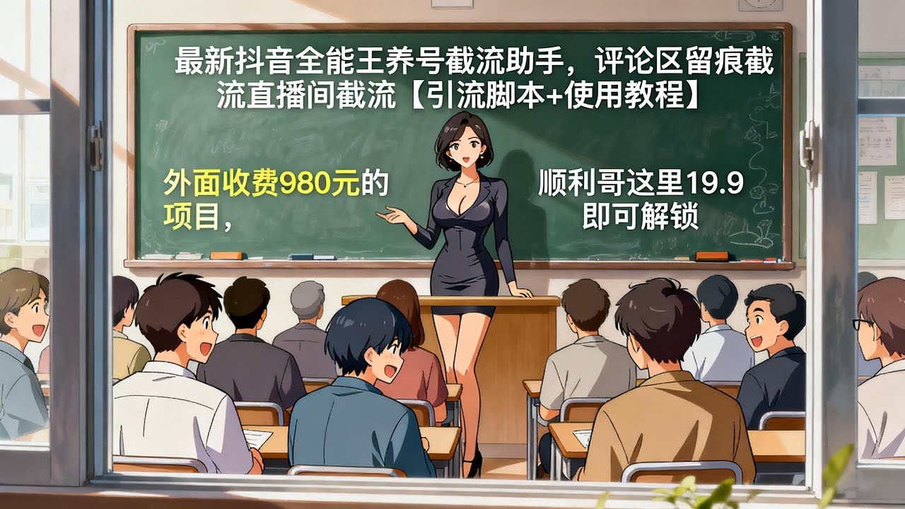 【抖音引流】视频没播放？这个截流脚本，全自动评论区/直播间引流，精准获客！引流脚本+使用教程#抖音截流#抖音引流#评论区引流#直播间引流#抖音养号#引流脚本#自动评论#抖音涨粉#短视频营销#获客工具