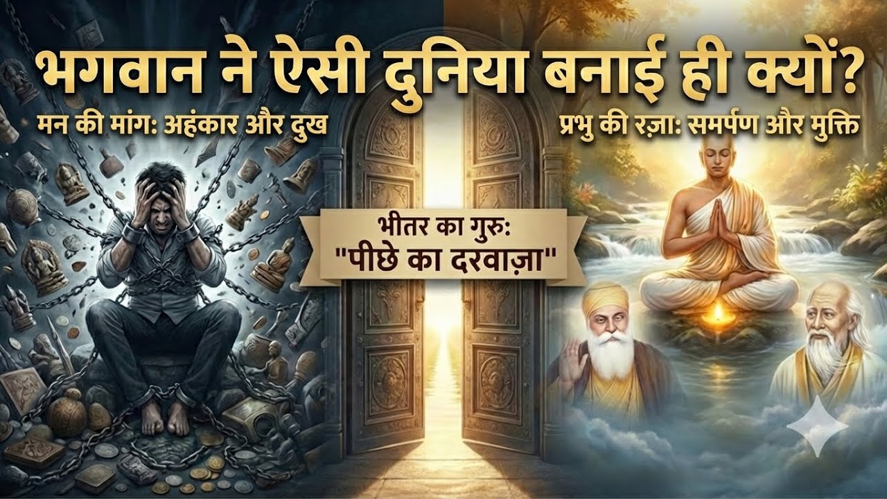 22/2/26 - भगवान ने ऐसी दुनिया बनाई ही क्यों? क्या भगवान 33 करोड़ देवताओं की पूजा से ईर्ष्या करता है?
