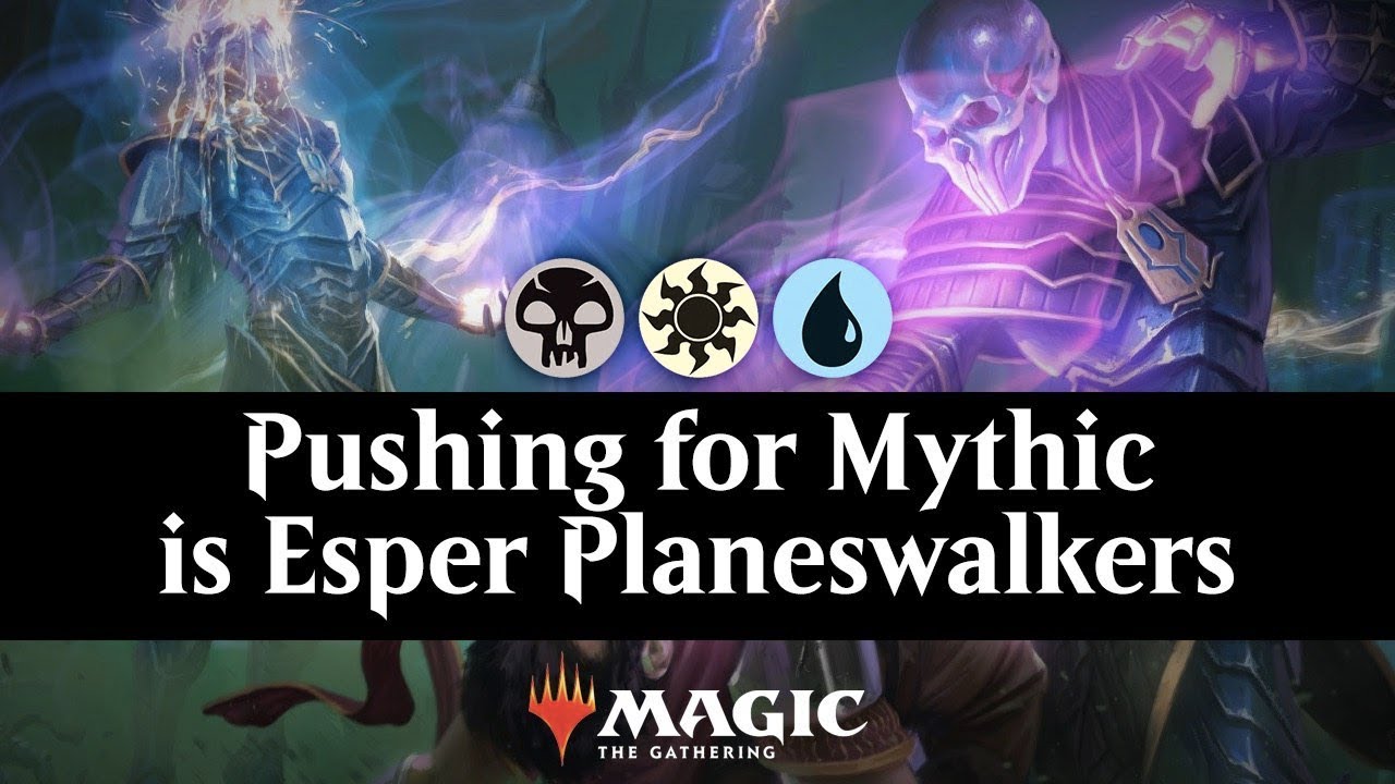 Pushing for Mythic is Esper Planeswalkers
