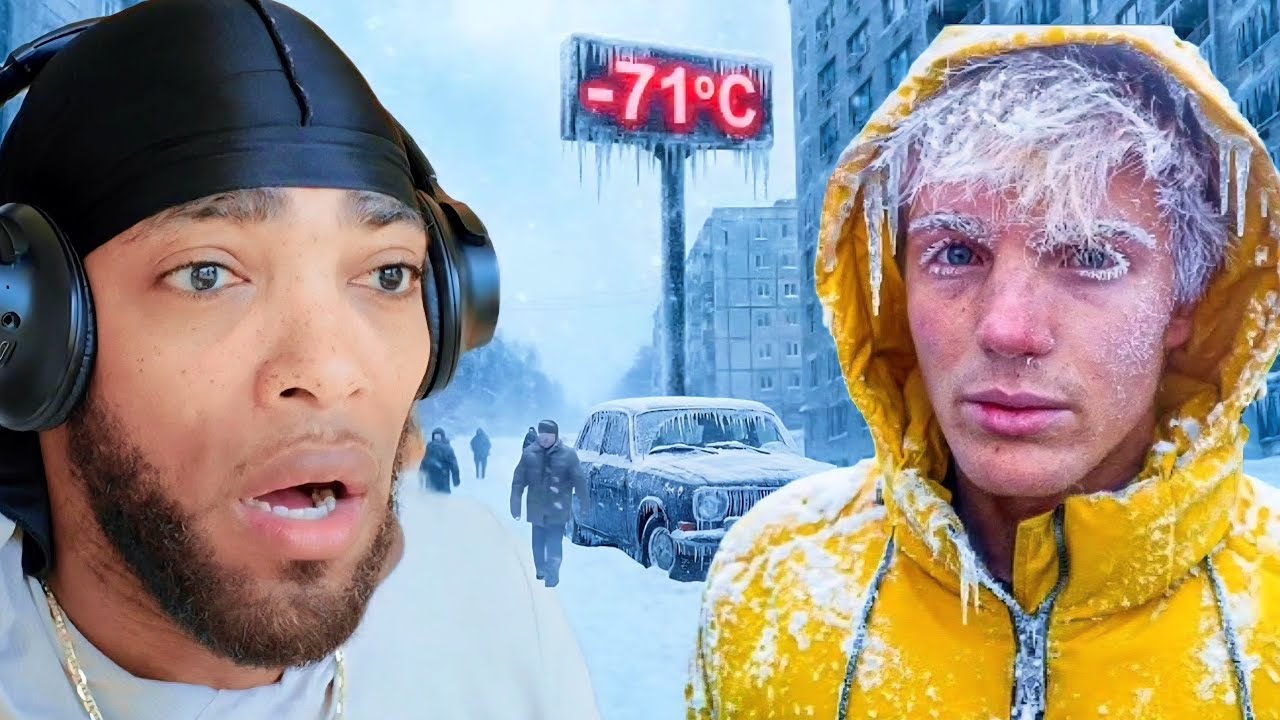Он выжил 100 часов в самом холодном городе на Земле! (-71°C) – Якутск, Сибирь | Реакция