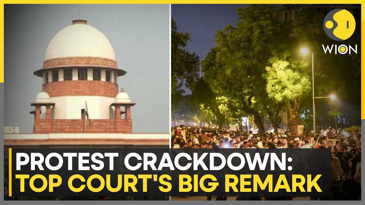 CJP Protest Crackdown: SC orders Immediate Release of Students Without Criminal Record | WION News