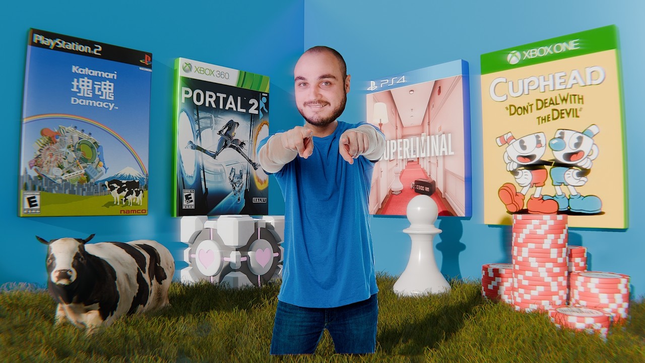 Jogos tão DIFERENTES que todo GAMER deveria conhecer
