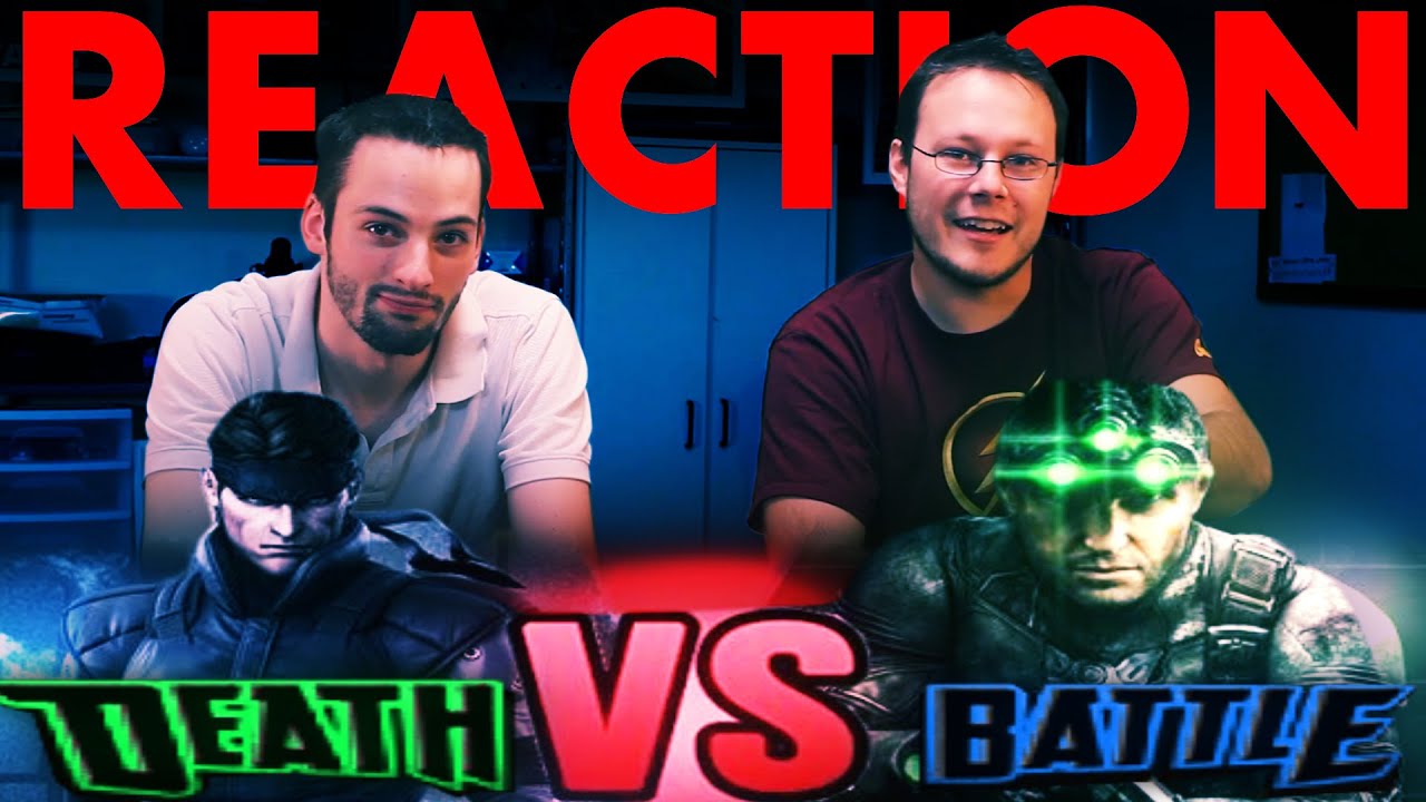 Solid Snake VS Sam Fisher DeathBattle REACTION!!