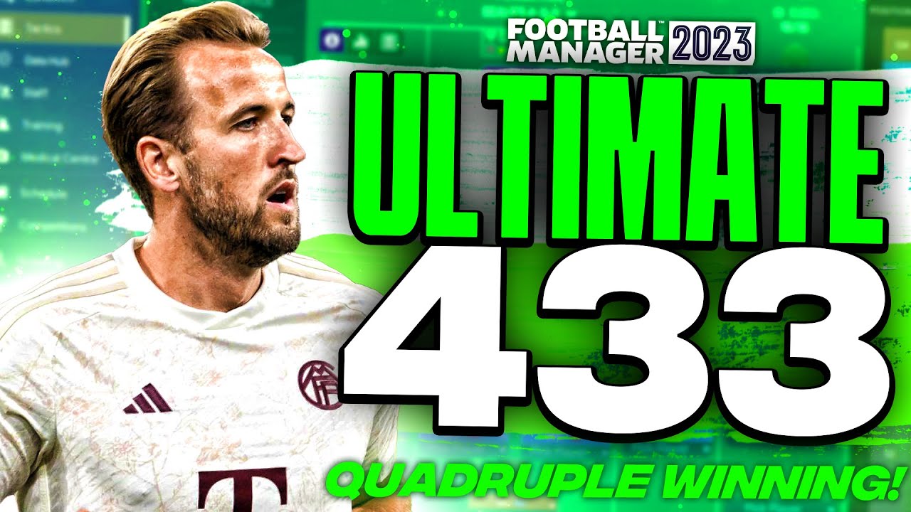 My ULTIMATE 4-3-3 (Narrow) | 3+ Goals Per Game & Quadruple Won! FM23 Tactics