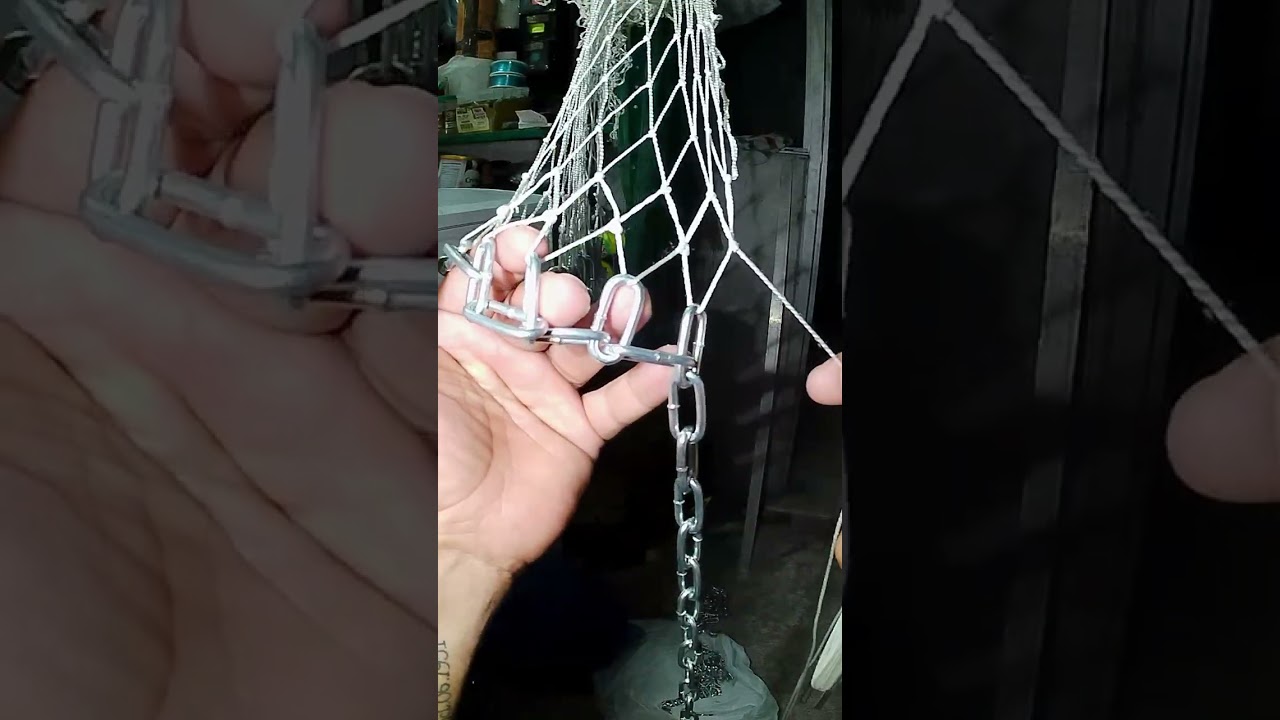 COMO ENCADENAR UNA ATARRAYA SARDINERA