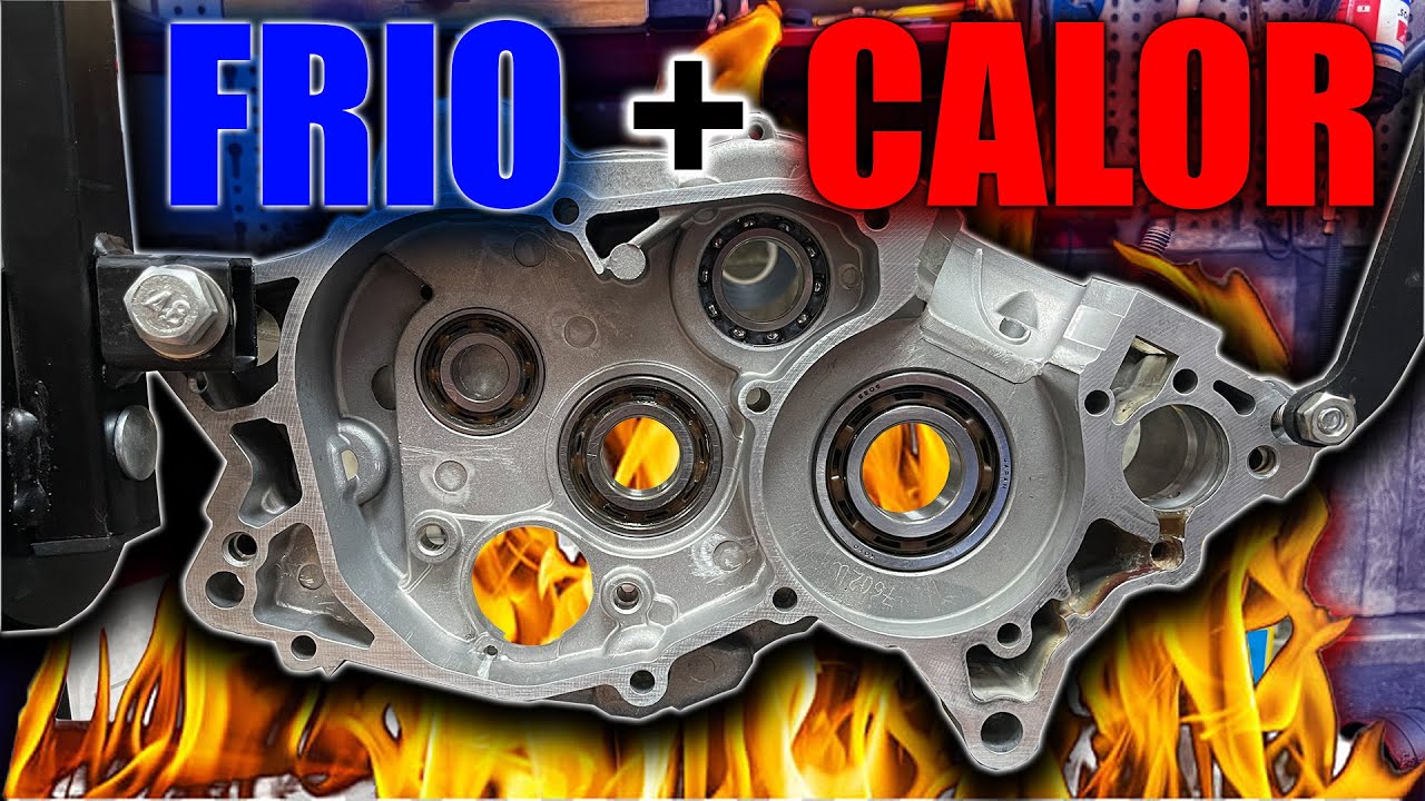 Como MONTAR RODAMIENTOS muy FACIL!! FRIO + CALOR