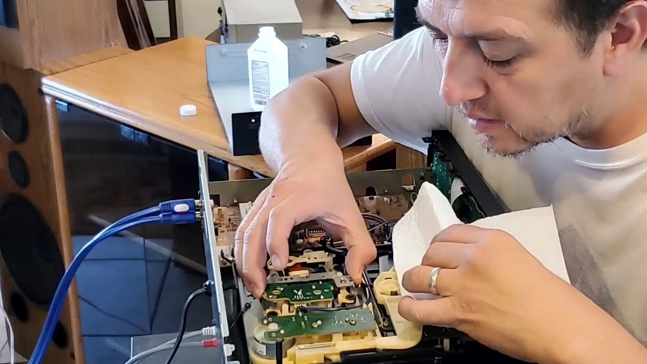Лазерная очистка линз для чейнджера дисков Pioneer 6